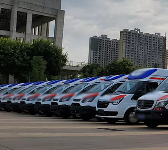 青神县服务车队展示