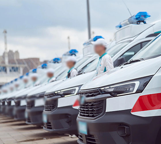 青神县服务车队展示